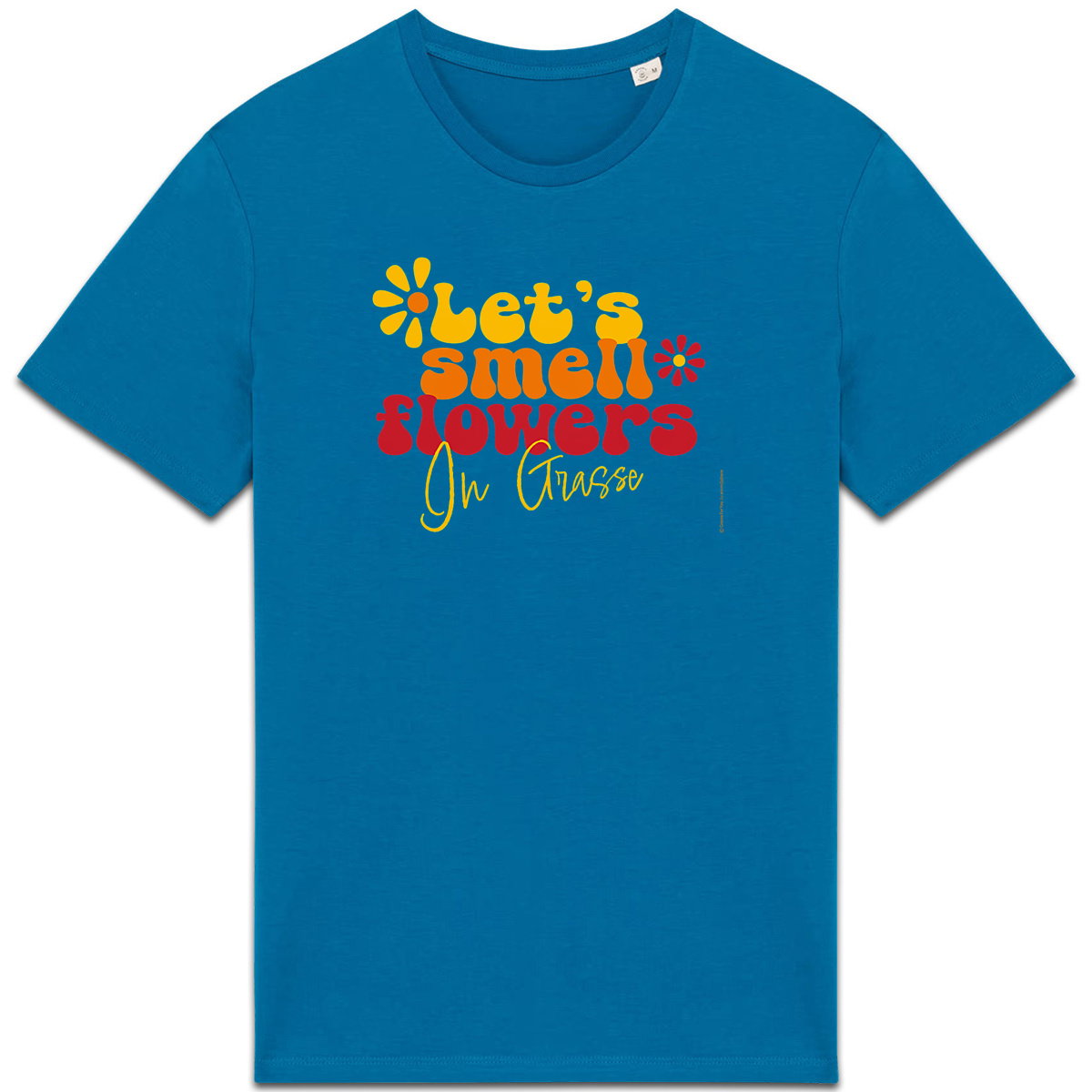 T-shirt Unisexe épais Let's smell flowers - face_2