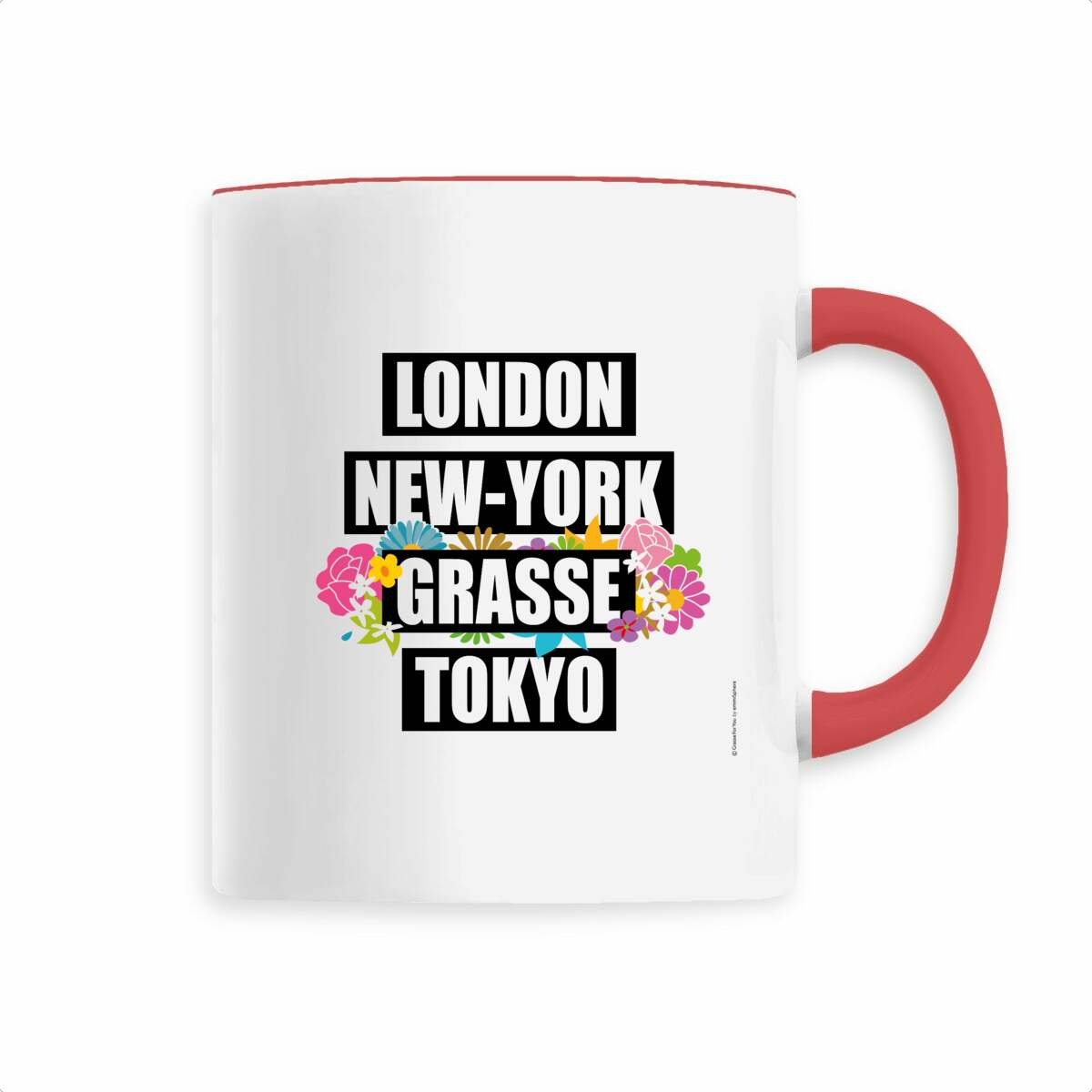 Mug London NY Grasse Tokyo fleuri - face_2
