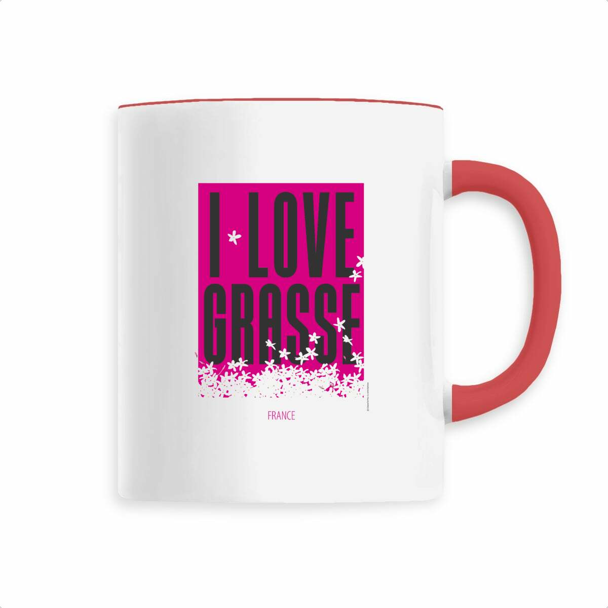 Mug I love Grasse - face_2