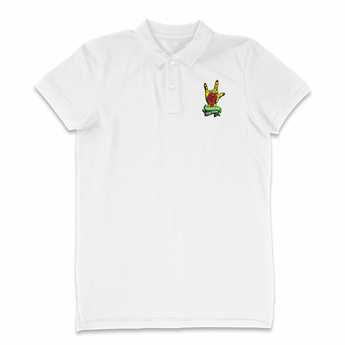 Polo Léger Homme Main Grasse for ever - face_3