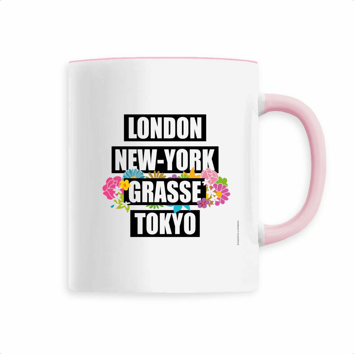 Mug London NY Grasse Tokyo fleuri - face_3