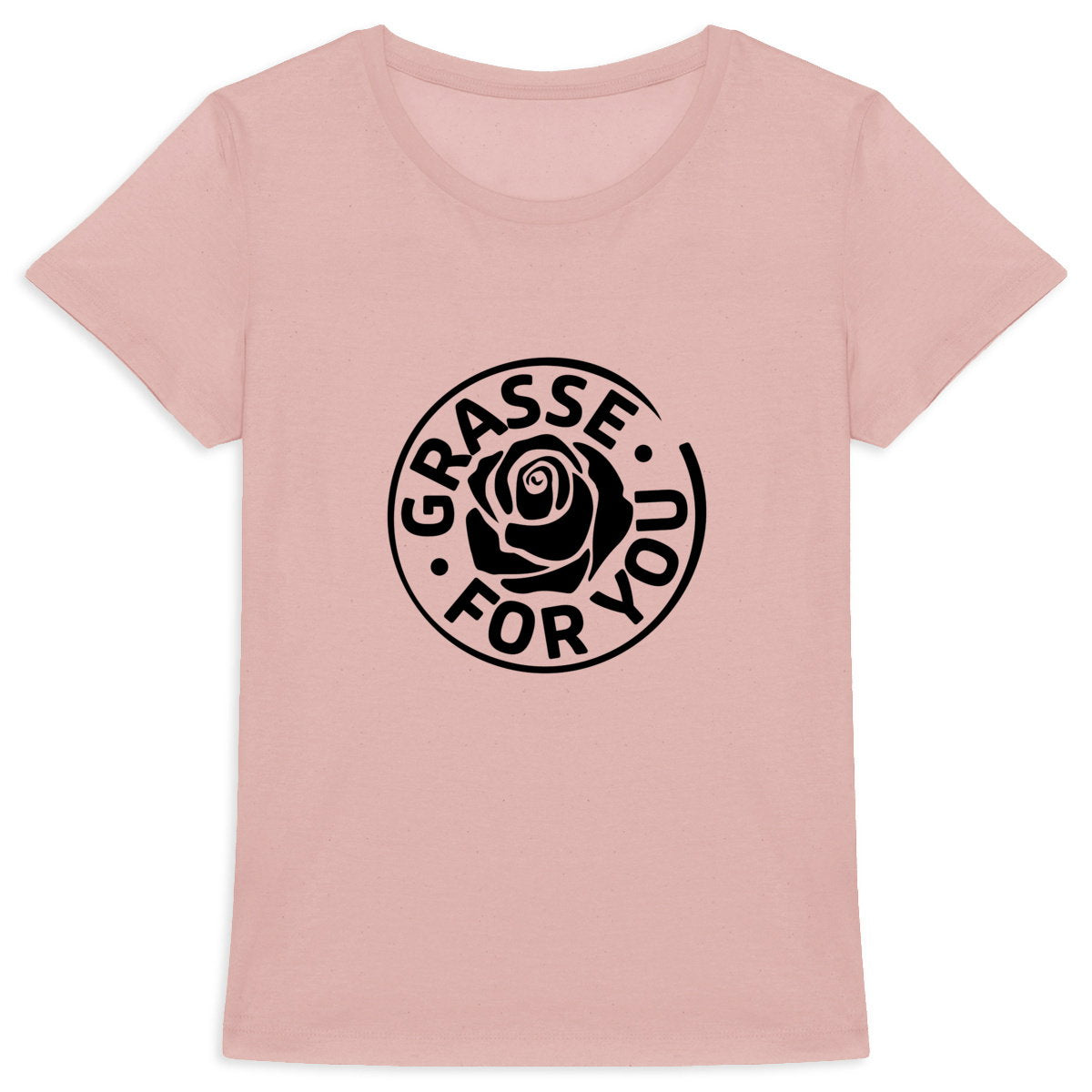 T-shirt Femme Epais Grasse for you black - face_3