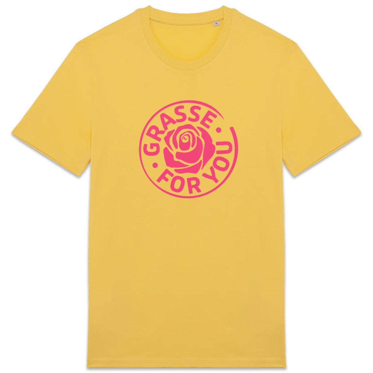 T-shirt Unisexe épais Grasse for you rose - face_3