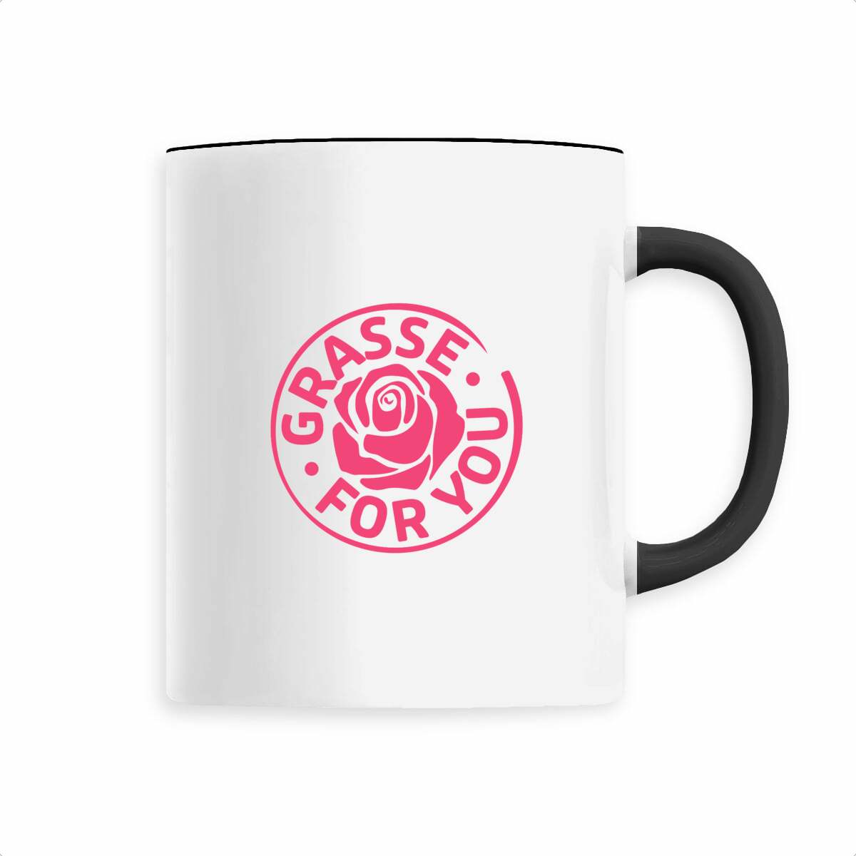 Mug Grasse for you (dessin rouge) - face_4