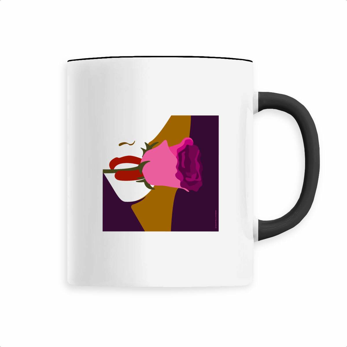Mug femme à la rose - face_4