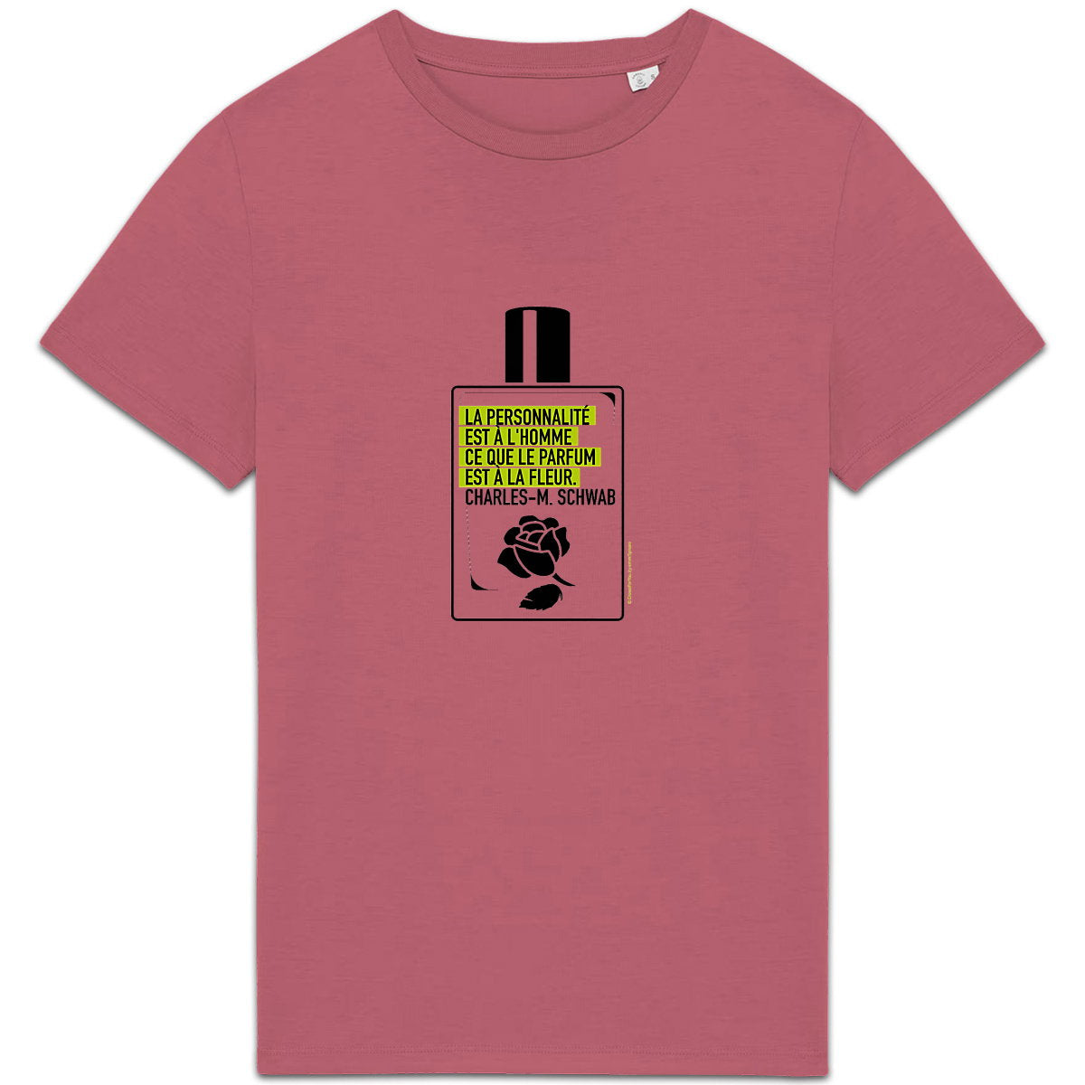 T-shirt Unisexe épais Flacon citation - face_4