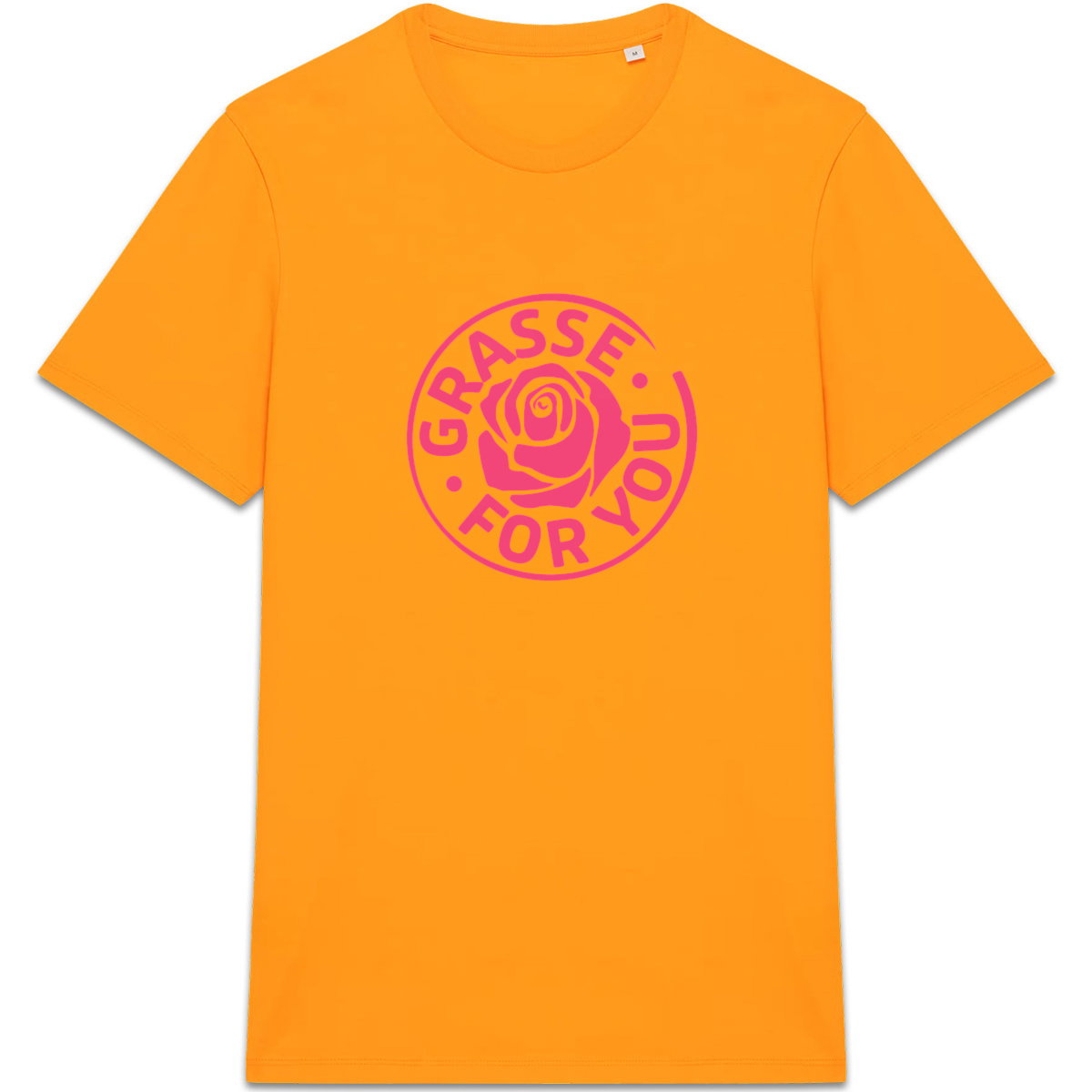 T-shirt Unisexe épais Grasse for you rose - face_4