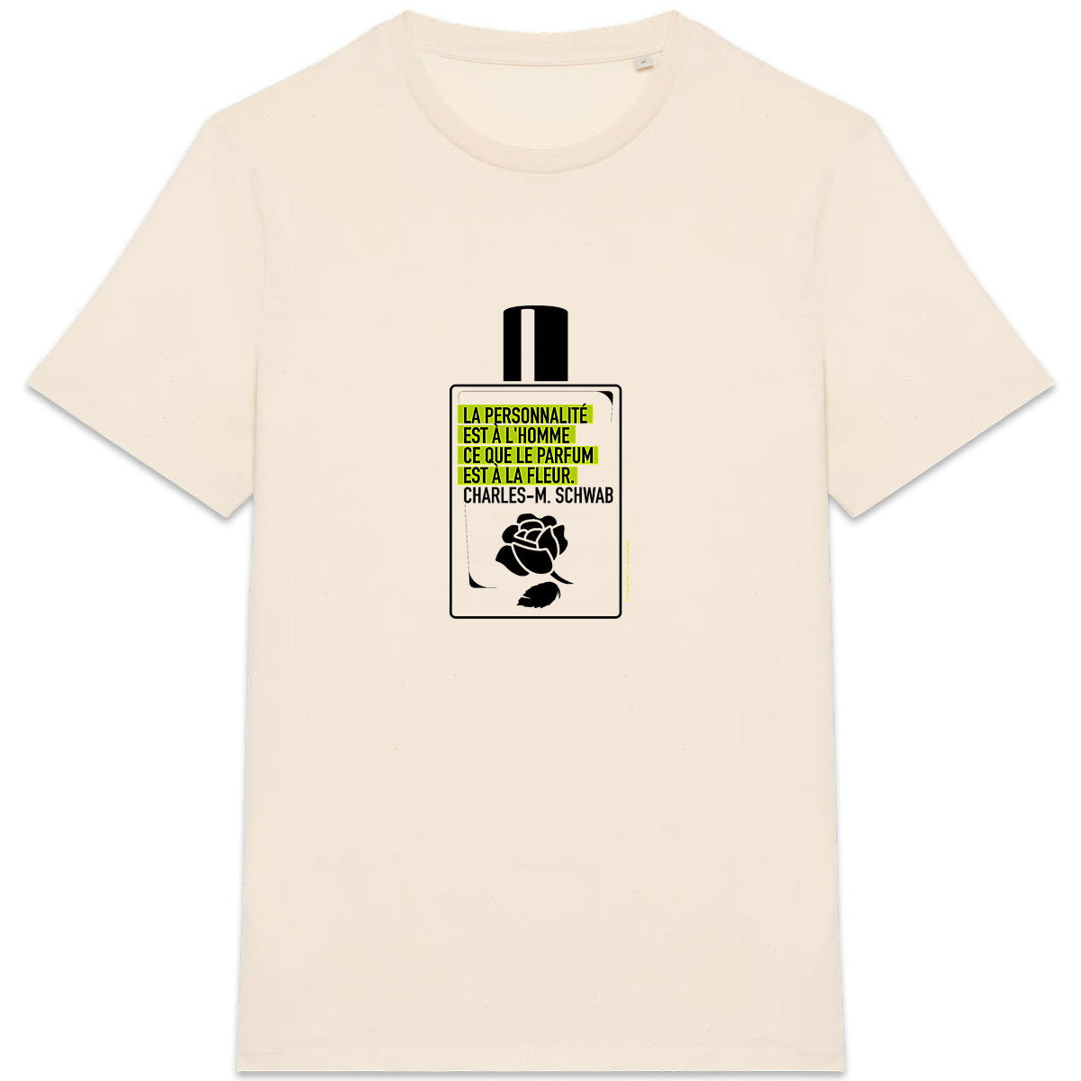 T-shirt Unisexe épais Flacon citation - face_5