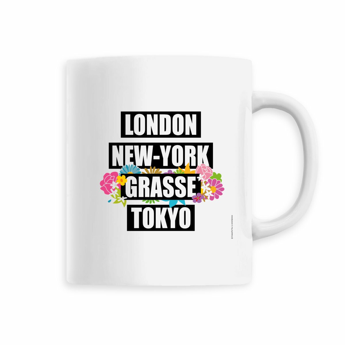 Mug London NY Grasse Tokyo fleuri - face_5