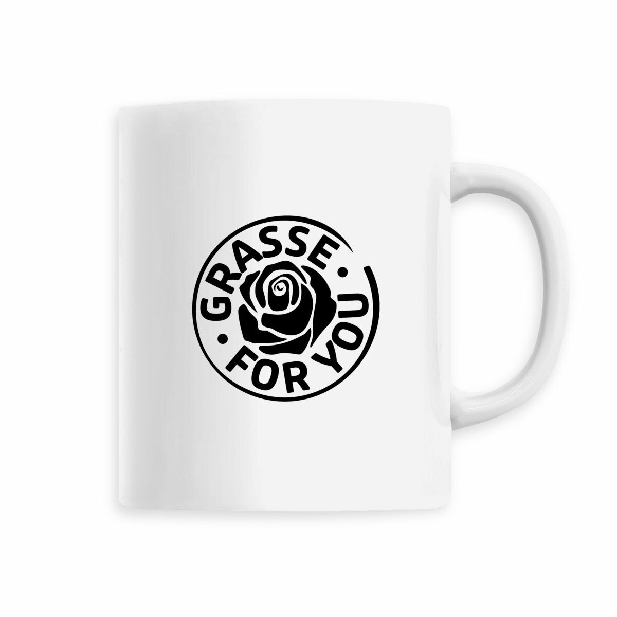 Mug Grasse for You (dessin noir) - face_5