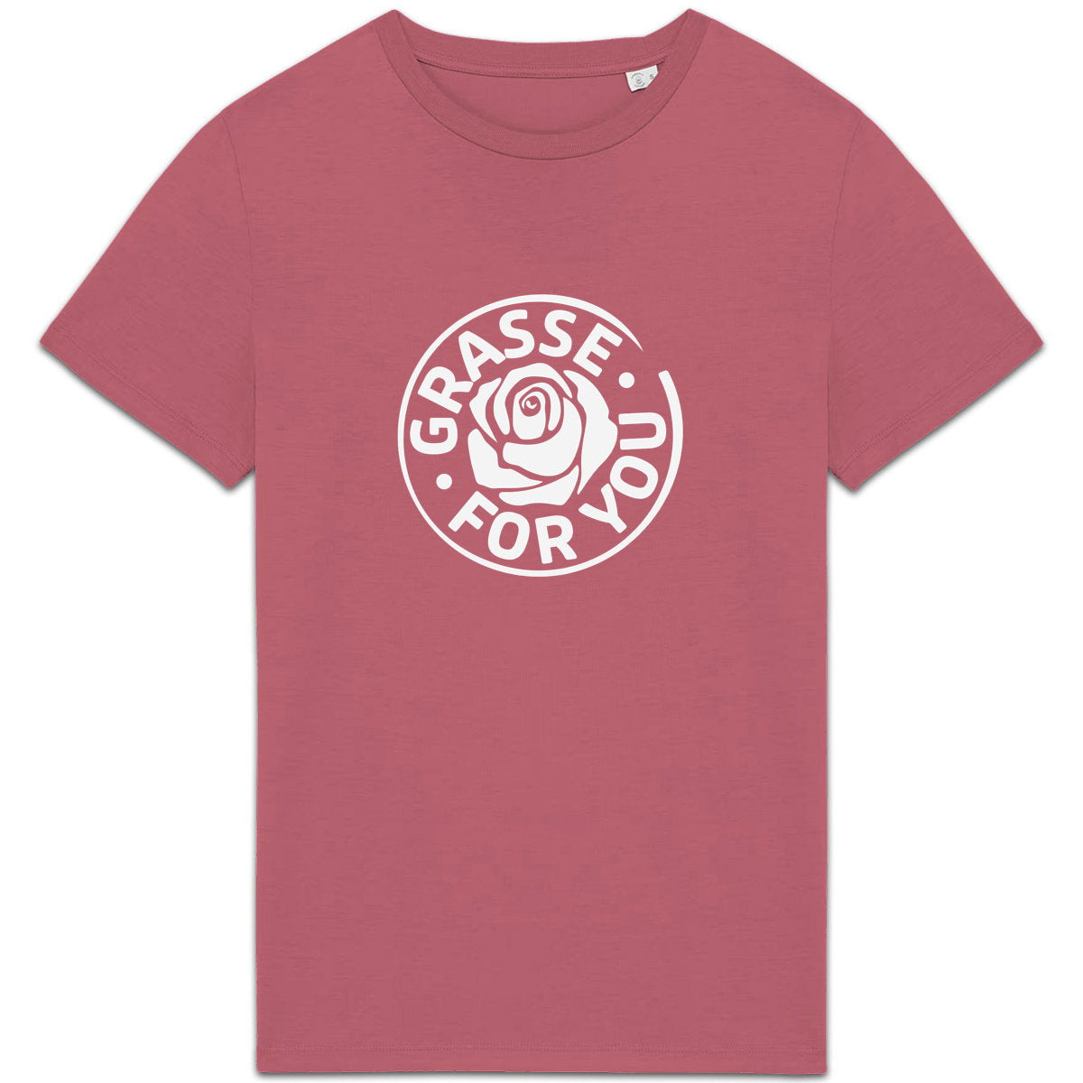 T-shirt Unisexe épais Grasse for you white - face_5