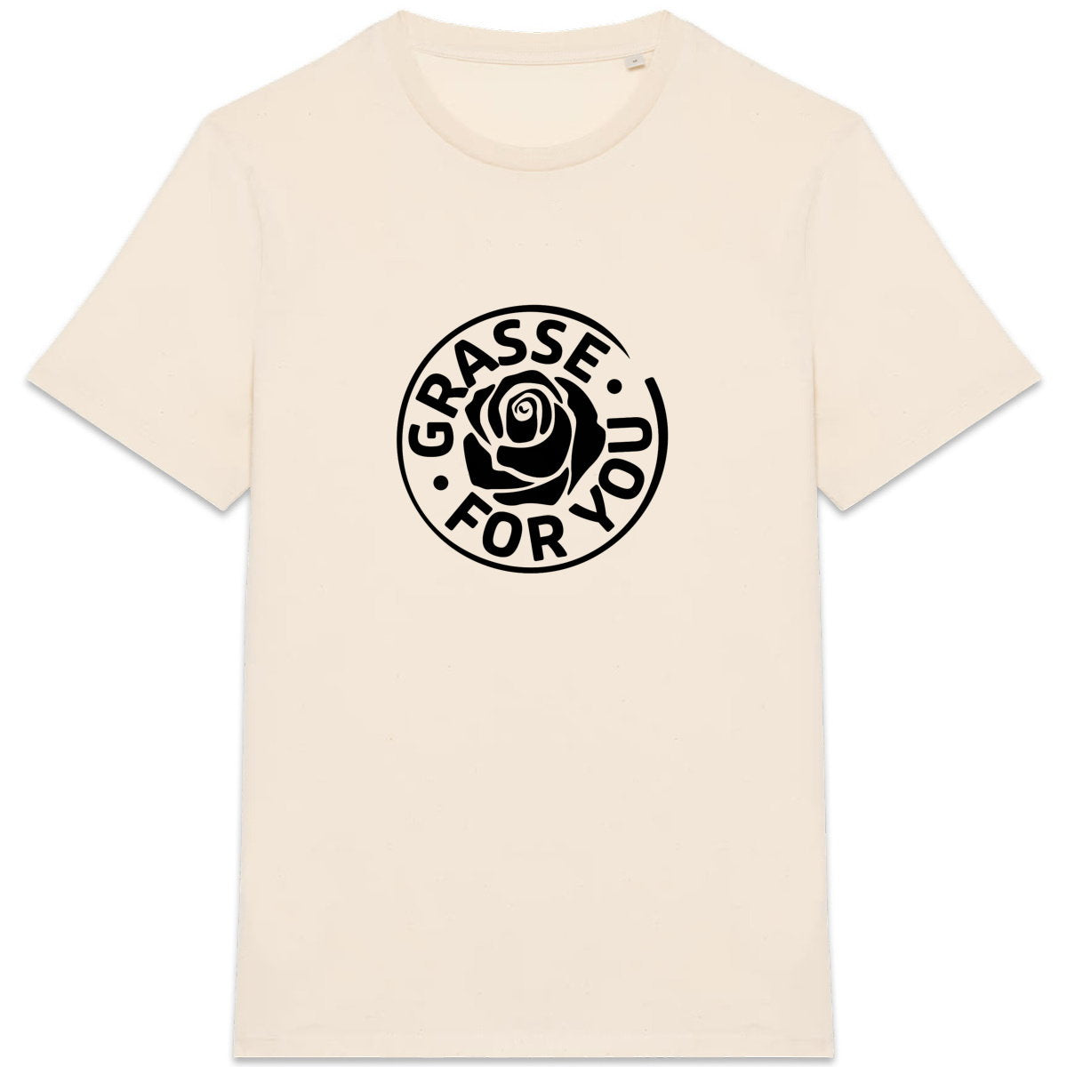T-shirt Unisexe épais Grasse for you black - face_6