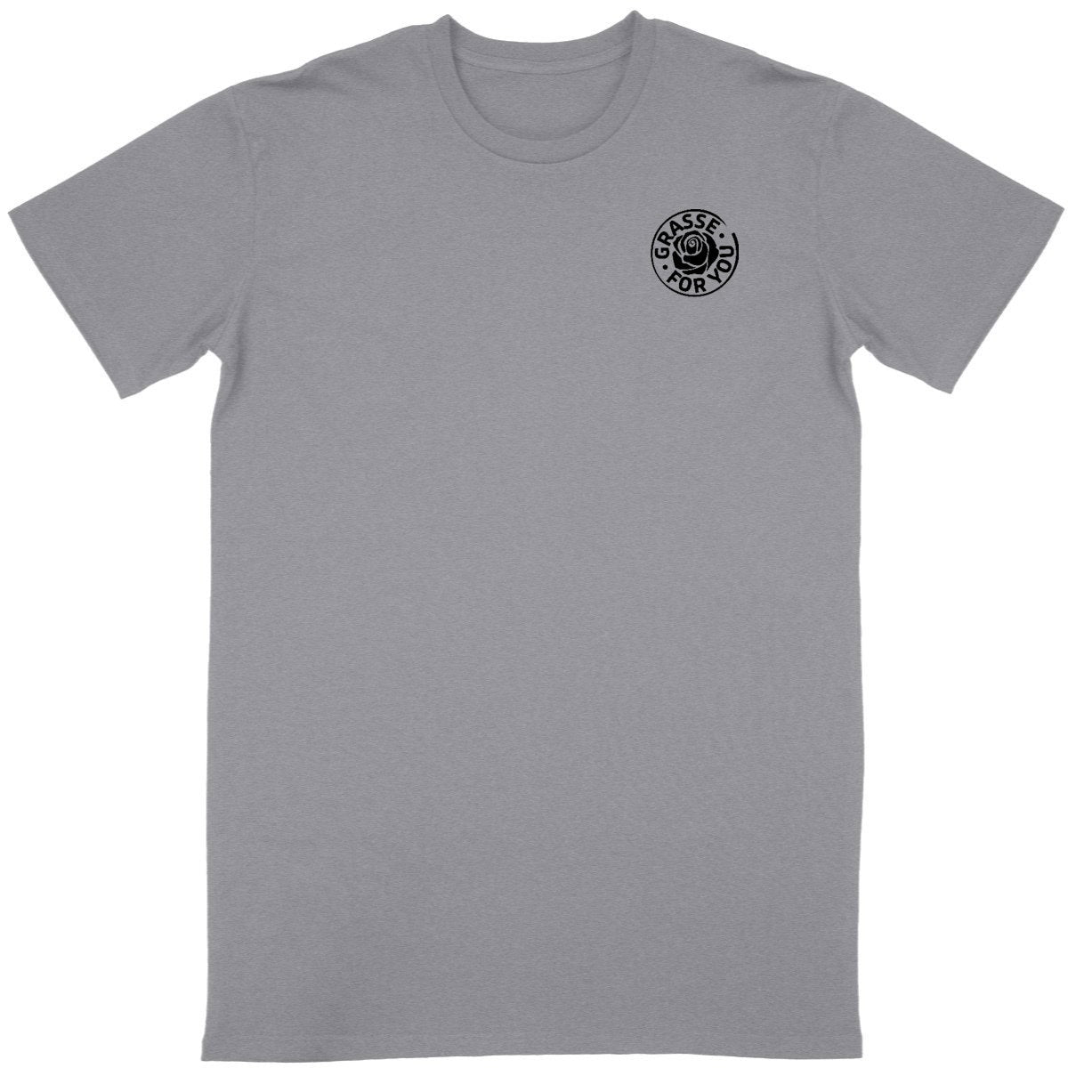 T-shirt Unisexe Classique Grasse for you black R/V - face_gris