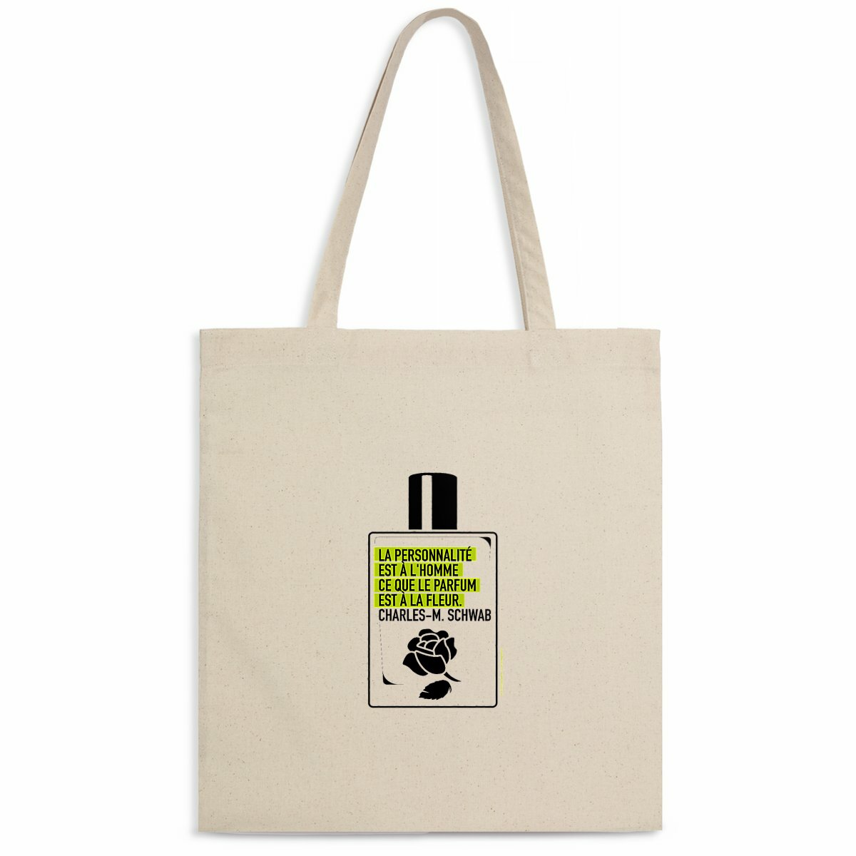 Tote bag Flacon citation - face_naturel