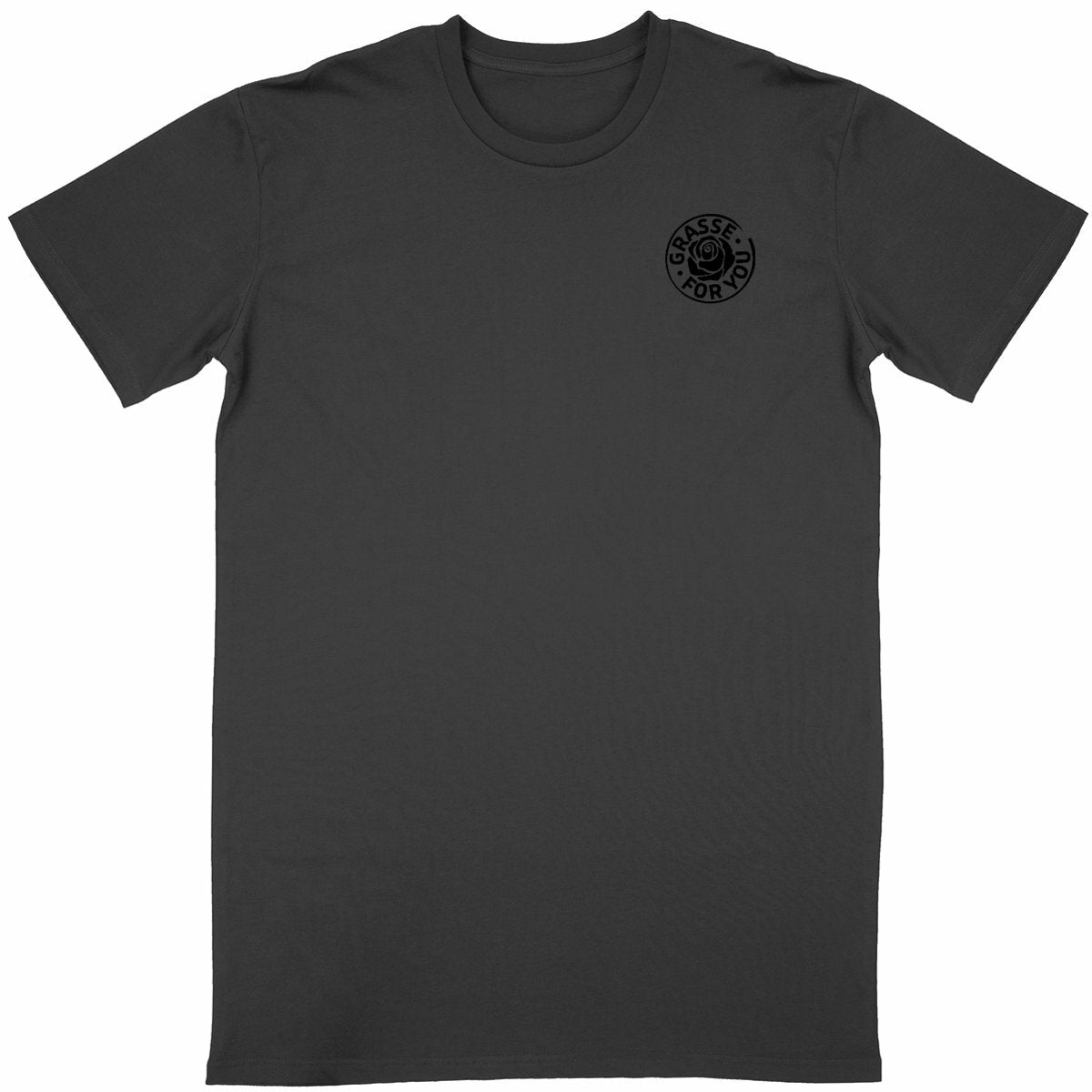 T-shirt Unisexe Classique Grasse for you black R/V - face_noir