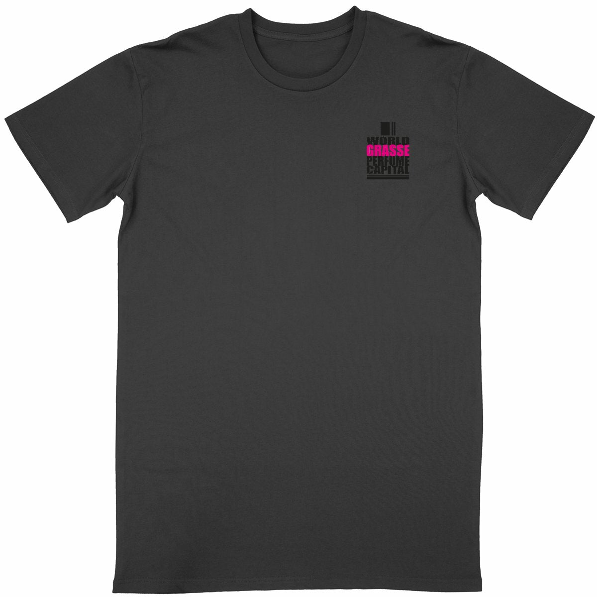 T-shirt Unisexe Classique World perfume Grasse - face_noir