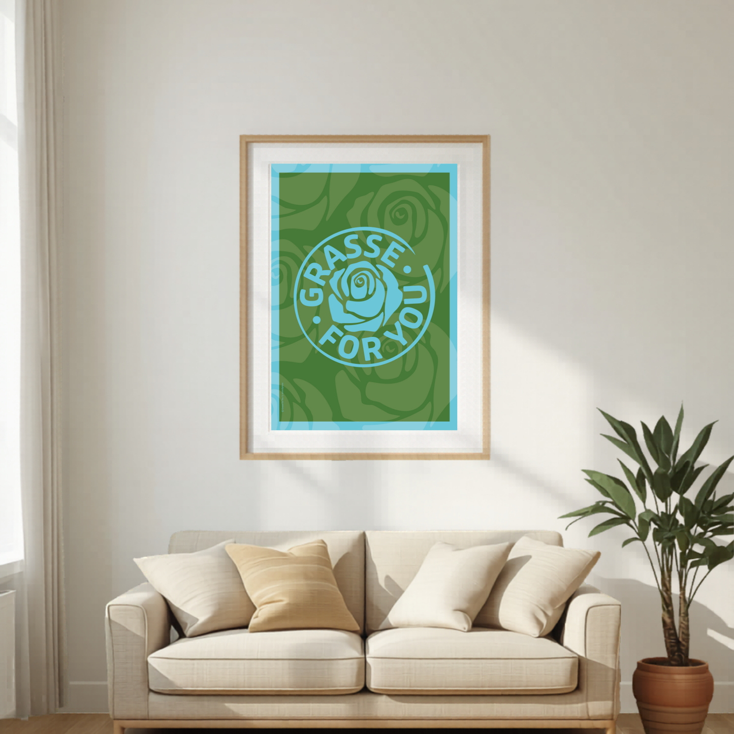 Affiche Six nuances de Roses