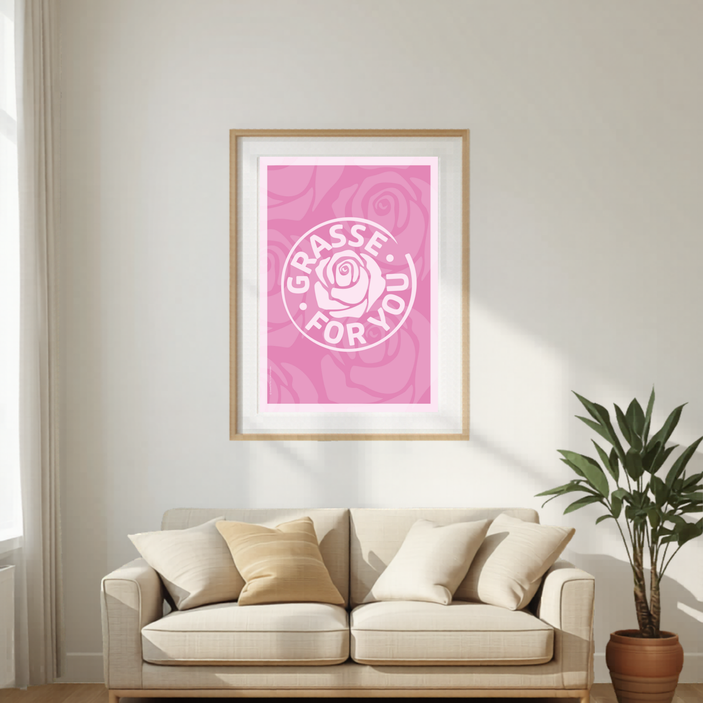 Affiche Six nuances de Roses